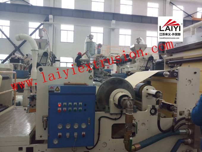 Self - Adhesive Coating Lamination Machine With Rapid Cooling System 0