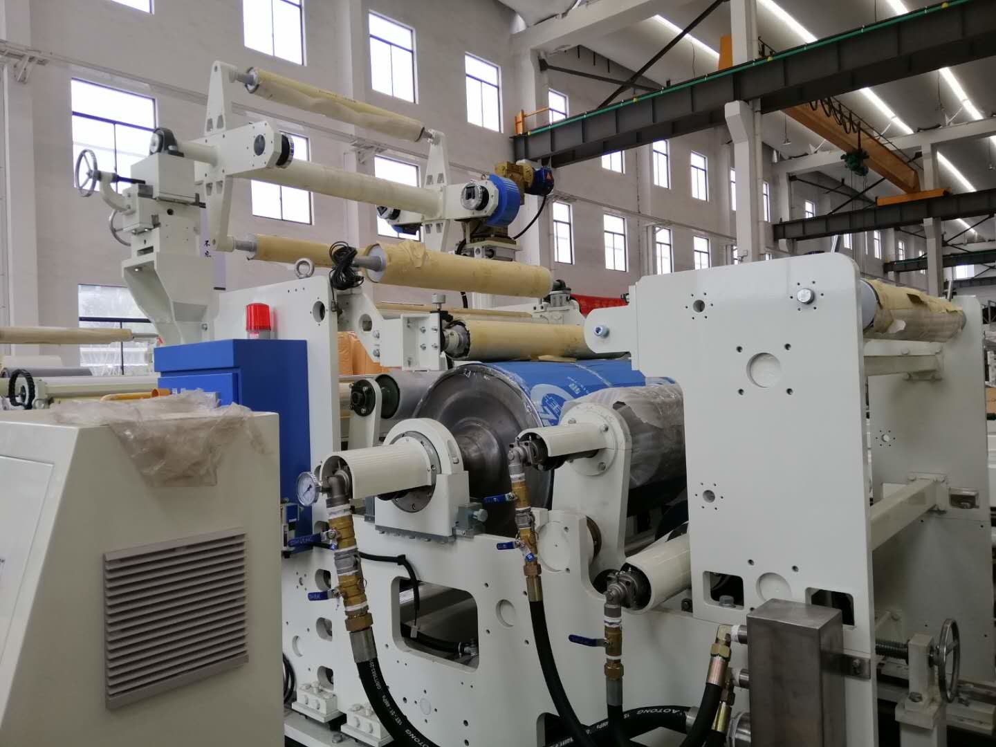 Aluminium Foil Laminating Machine For Business , 380V Laminate Sheet