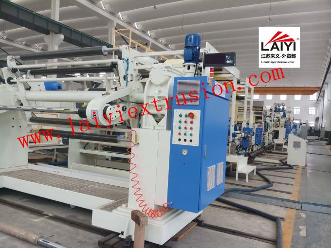 PP Woven Roll Press Laminating Machine , Paper Cup Industrial Laminating Machine 0