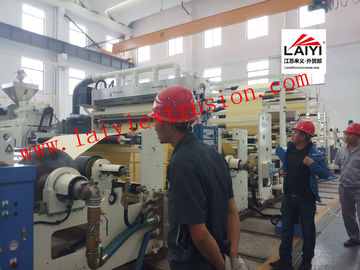 Rewinding Shafts Exchange Coating Lamination Machine With Special Cutting Knife