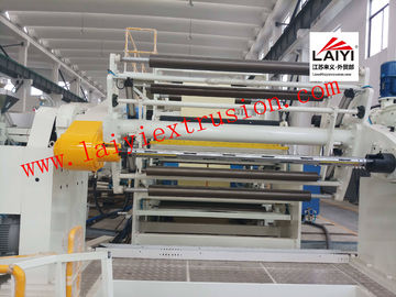 Roll Laminator Adhesive Coating Machine , Mechanical Plastic Lamination Machine