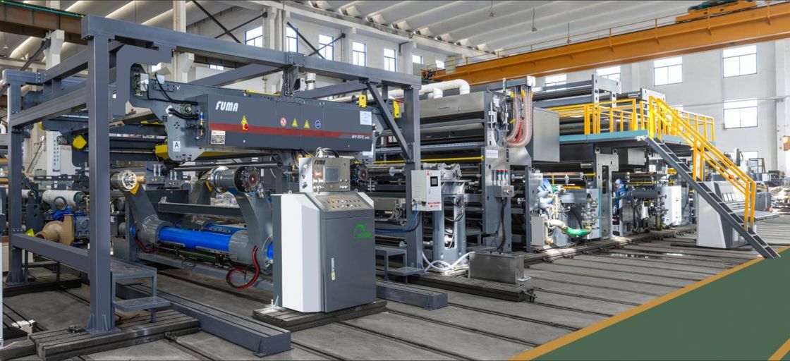 300M/min Production Speed  Double Sided Cup Paper Extrusion Coating Lamination Machine