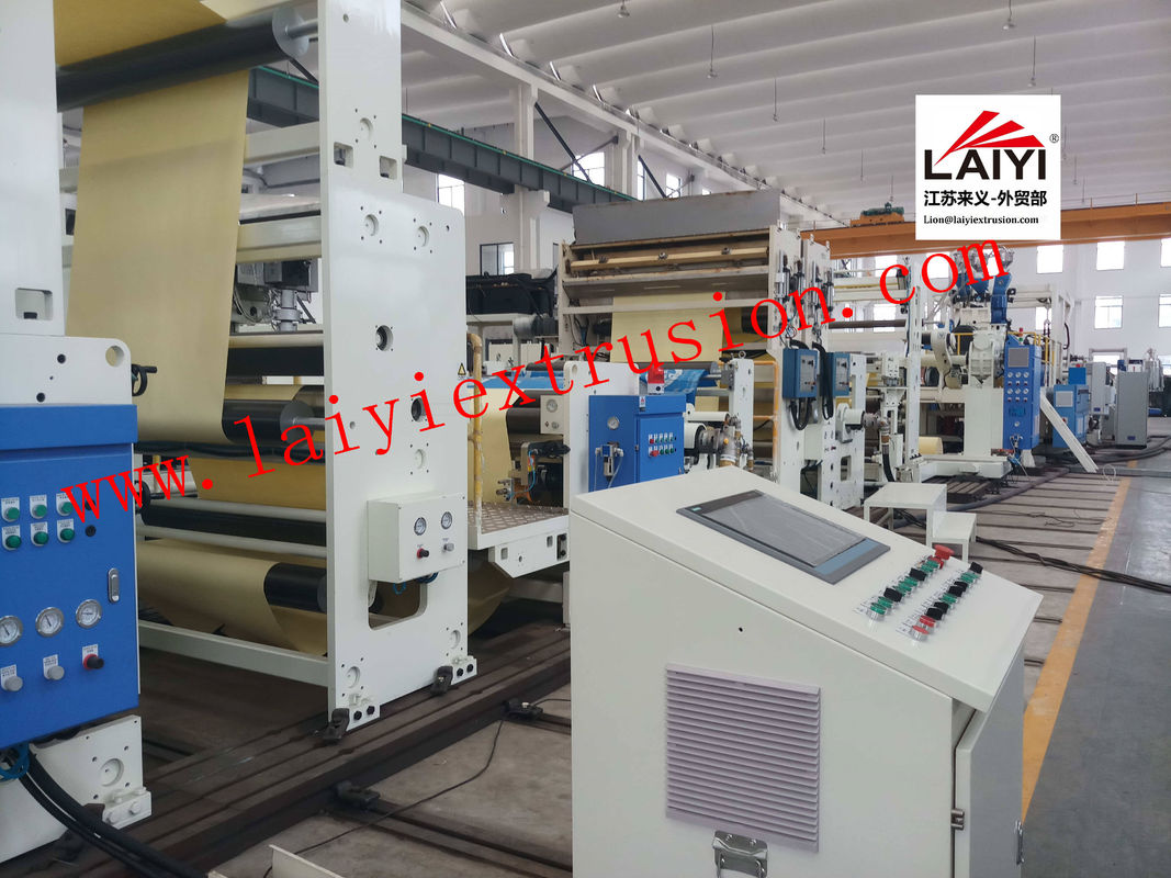 Thermal PE Coating EAA Plastic Lamination Machine with rapid cooling system