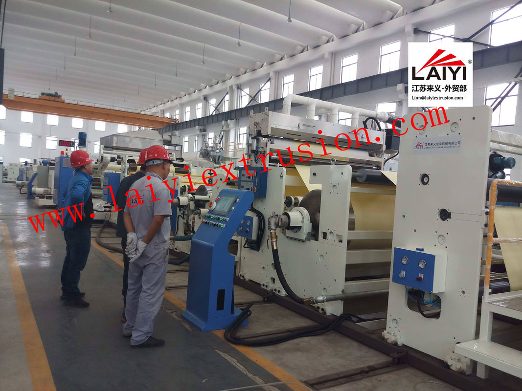 Fabric Thin Film Coating Lamination Machine With Special Winders And Unwinders