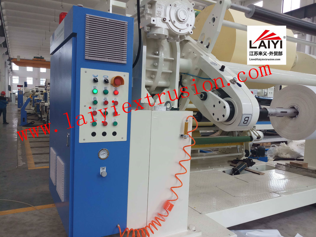 Environmental Friendly Paper Coating Machine With Automatic Lifting Type Extruder