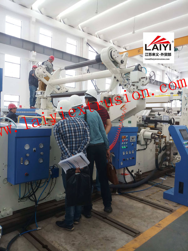 High Efficient Industrial Laminating Machine , 200m/Min Adhesive Coating Machine