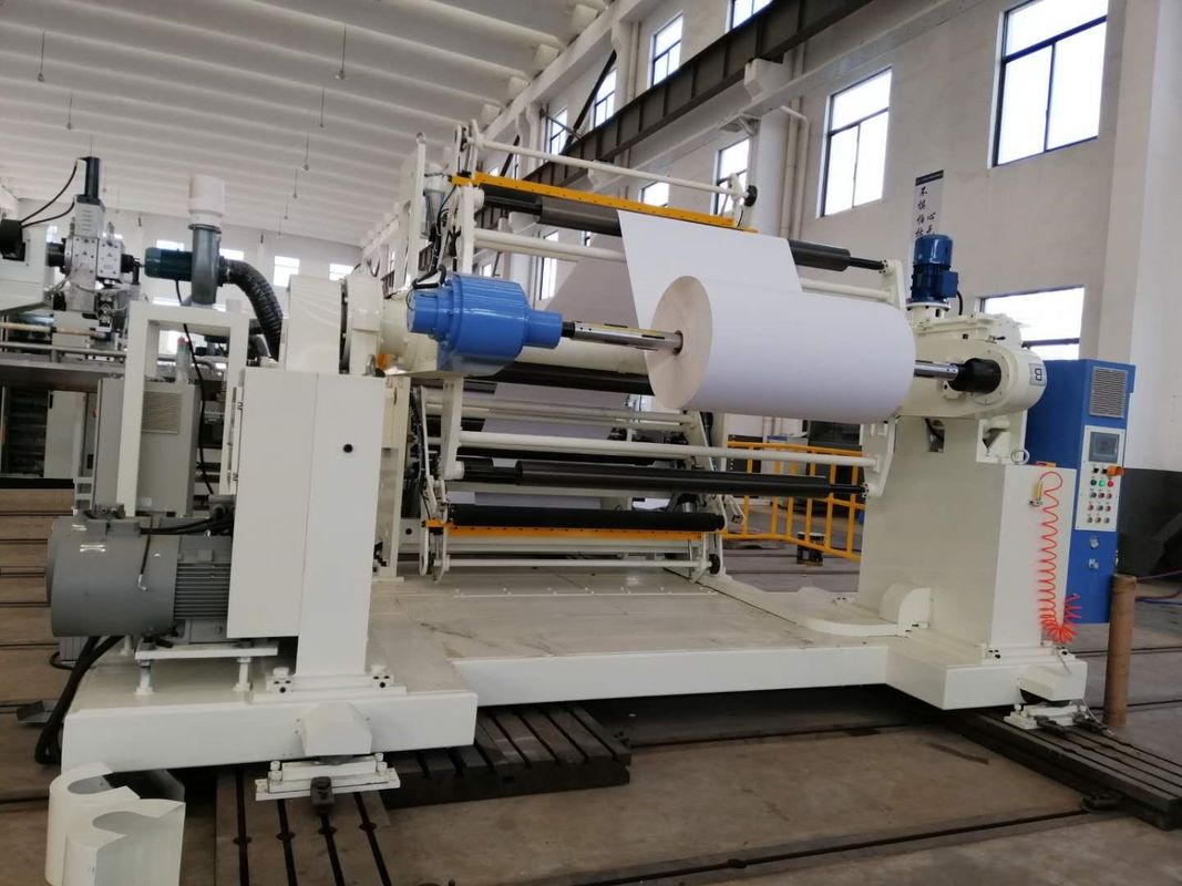 Automatic Lift Paper Laminating Machine Easier Operation Auto Splicer Device