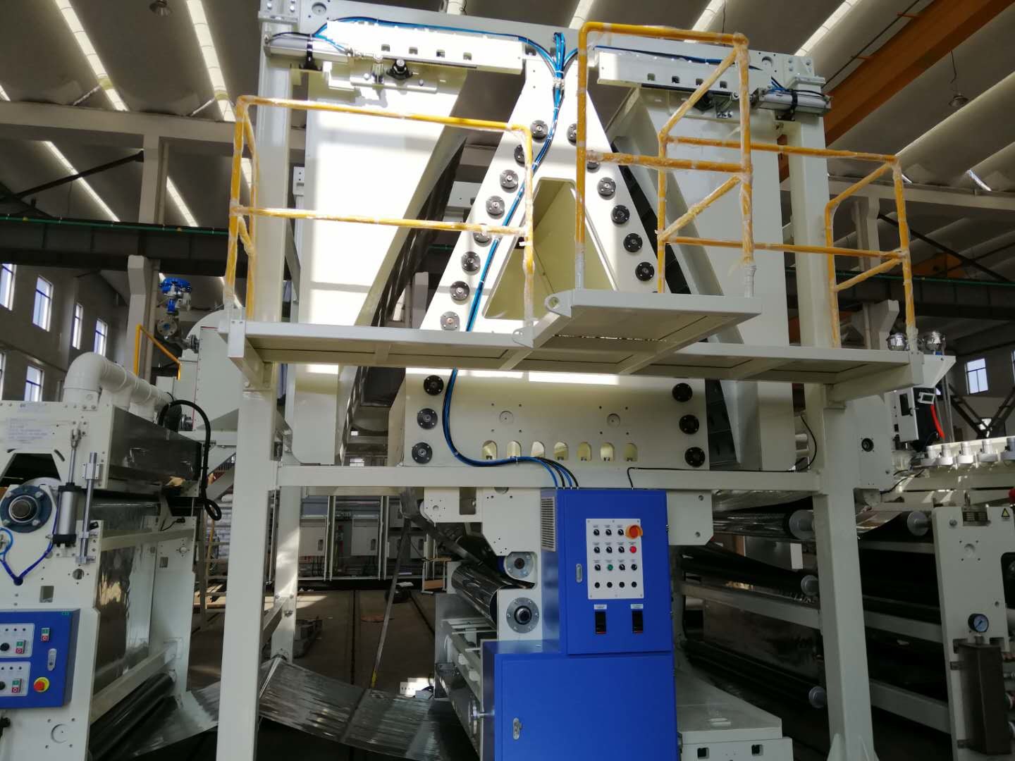 Lenming Machine Φ100mm Φ115mm 150m/Min Film Laminating Machine