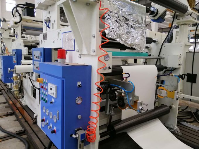 Siemens Motor Single Side 1400mm PET Film Laminating Machine 0